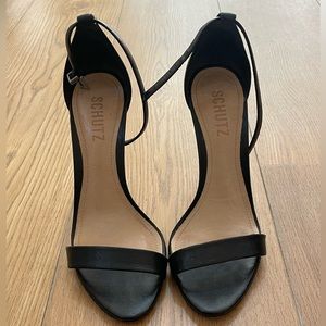 Shutz black heels